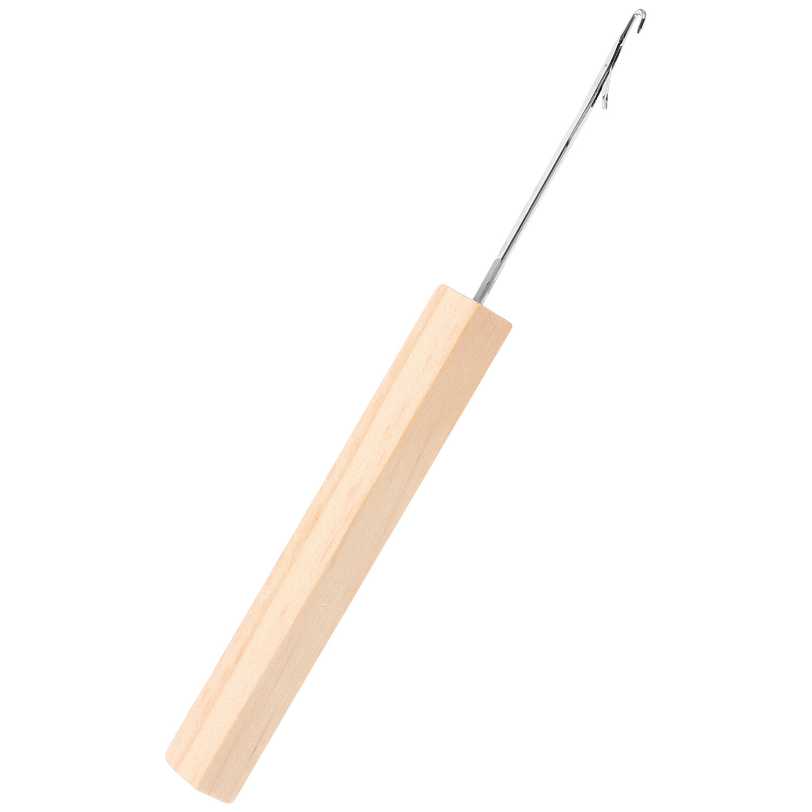 Wooden Crochet Hooks Ergonomic Handle - Профессиональный набор крючков для вязания: металлические