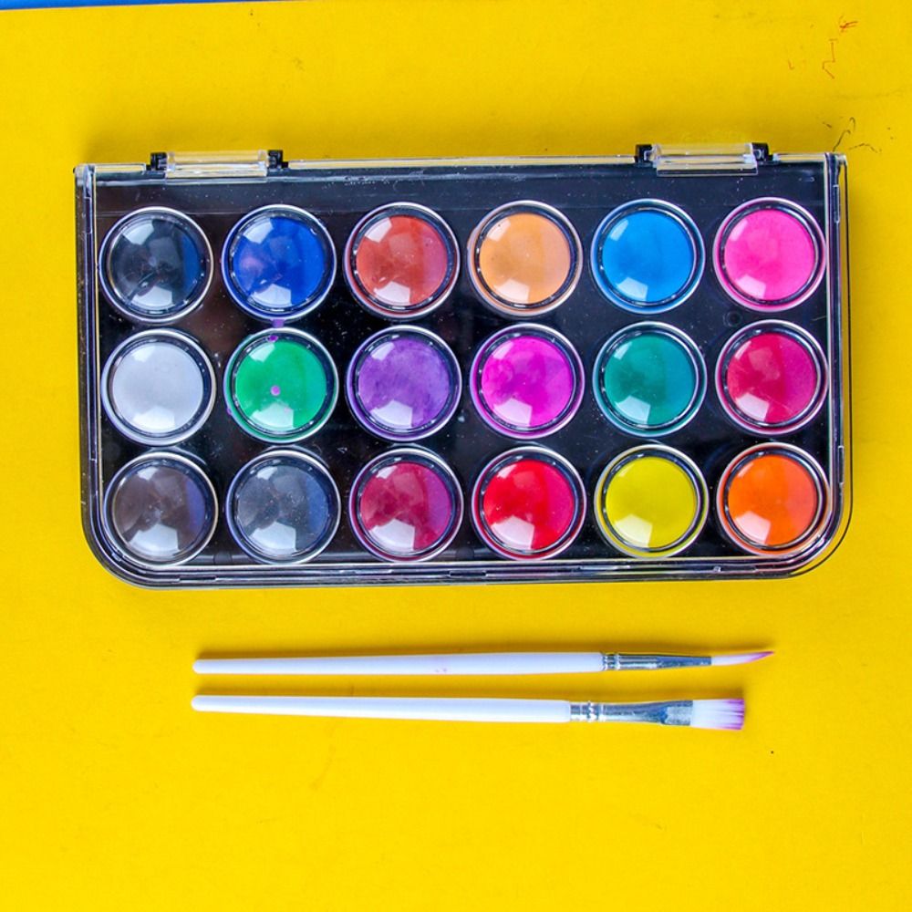 12/18/24/36 цветов, набор одно – обзор и цена Watercolor Paint Set Solid Pigment